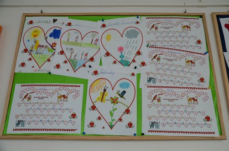 Valentínska matematika a výtvarná